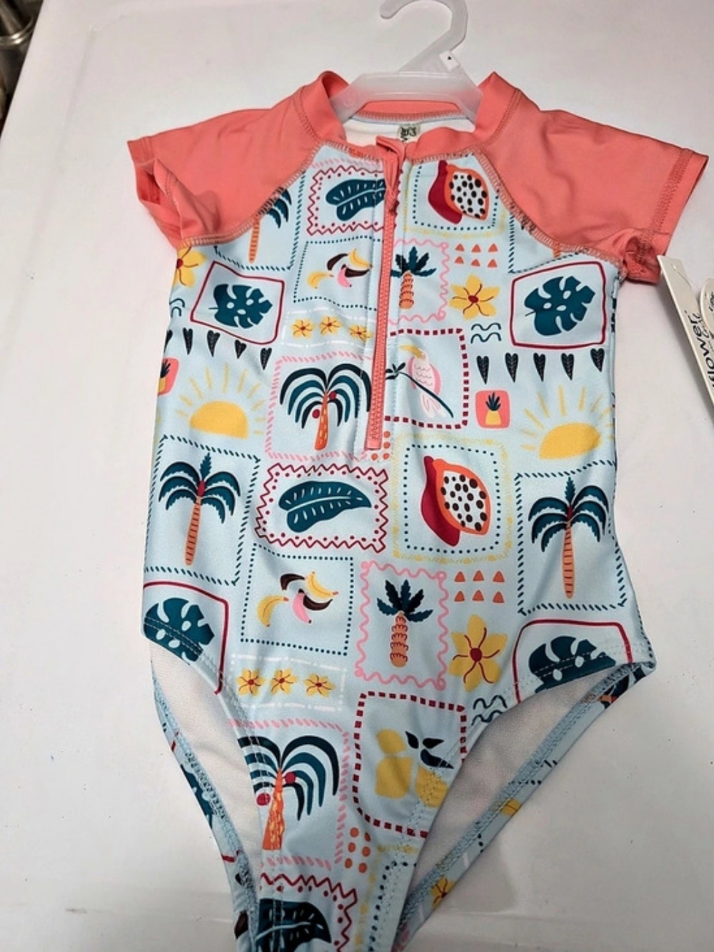 Wallflower Girls Size 4 One-Piece Swimsuit NWT